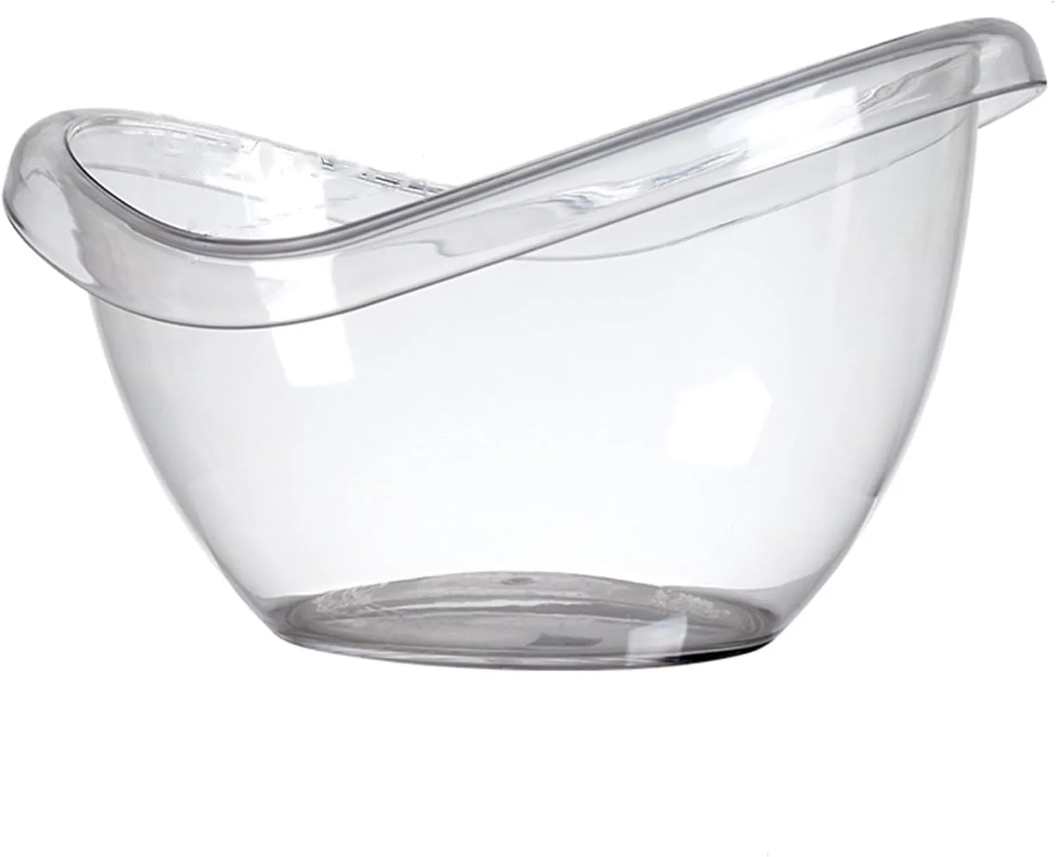 12L Large Ice Bucket, Ice Holder for Party, Acrylic Wine Bucket for Parties, Beverage Tubs for Bars Picnics Family Reunions Camping