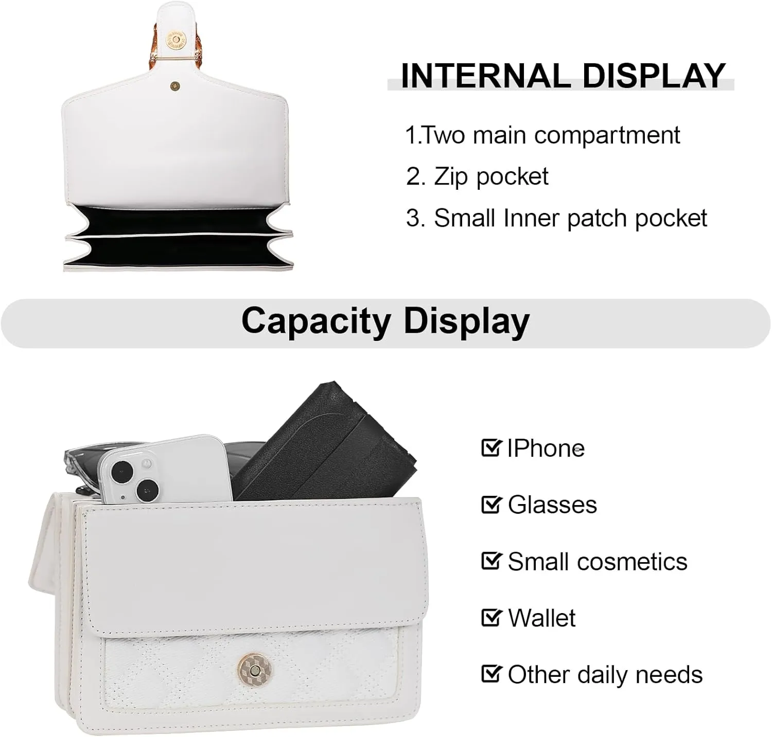Aiqudou Crossbody Bag and Satchel Purse for Women - Fashion Snake Print Chain Purse Luxury PU Leather HandBag
