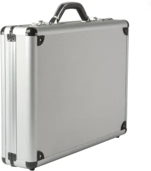 Alpine Swiss Executive Aluminum Briefcase Padded Laptop Briefcase For Men Hard Shell Attache Case Combo Lock Business Case