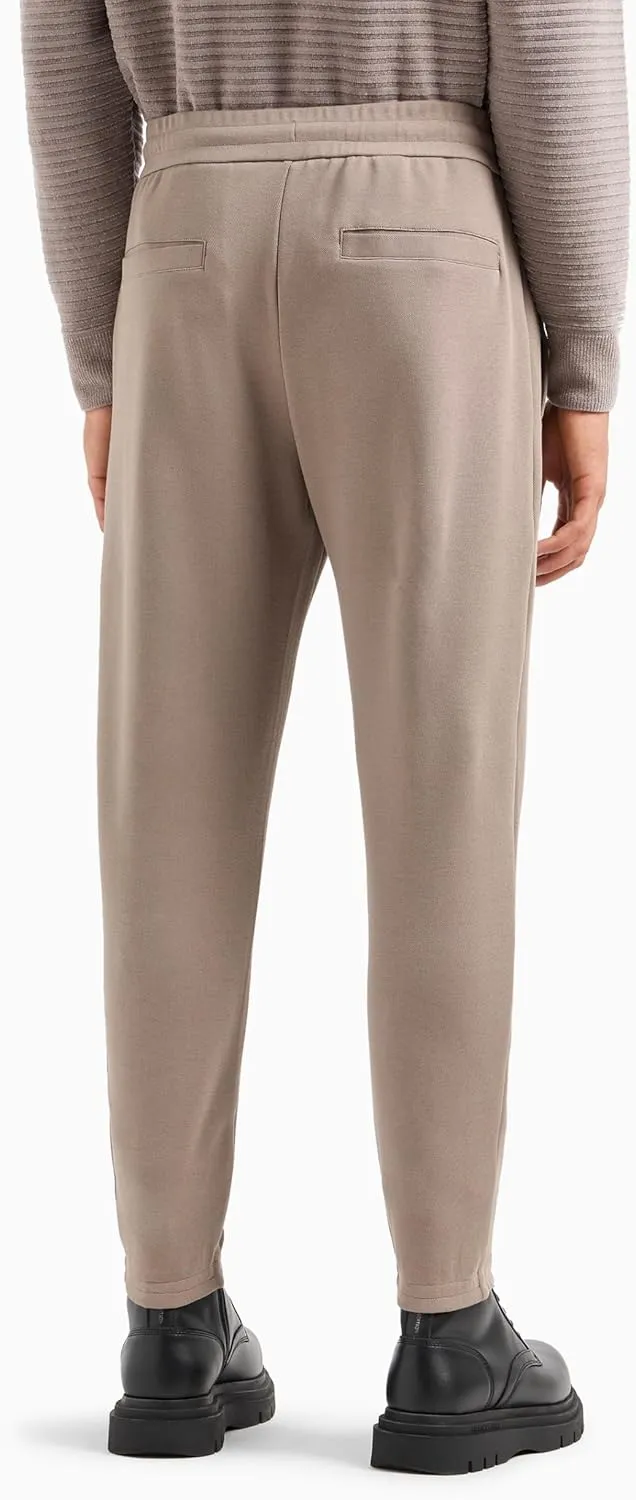 Armani Exchange Men's Limited Edition a Line Stretch Cotton Poly Sweatpant
