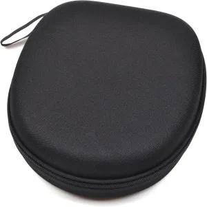 Black Color Hard Shell Large Carrying Headphones Case/Headset Travel Bag for Sony MDR-ZX100 ZX110 ZX300 ZX310 ZX600 WH-CH 720N WH-CH520, JBL Tune 510BT 720BT, Soundcore Q20/Q30 BERIBES KVIDIO TOZO