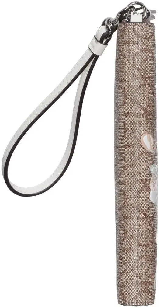 Calvin Klein Key Item Saffiano Continental Zip Around Wallet with Wristlet Strap