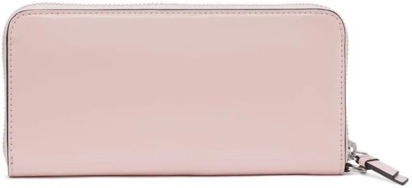 Calvin Klein Key Item Saffiano Continental Zip Around Wallet with Wristlet Strap