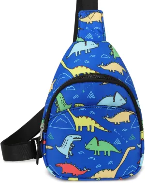 CAMTOP Crossbody Bag Kids Sling Bag Shoulder Bag Chest Pack Small Cartoon Boys Girls Travel Cycling Skating 3-8 years old