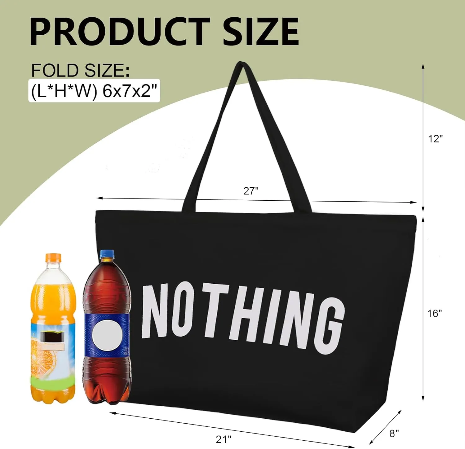 Canvas Tote Bag for Women - Reusable Grocery Bags Extra Large Shopping Bags Heavy Duty Canvas Bags with Handles