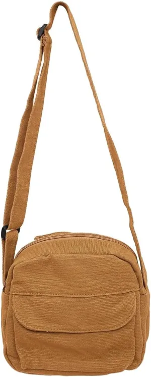 Collsants Small Crossbody Bag Cute Purse Mini Canvas Crossbody Purse Phone bag