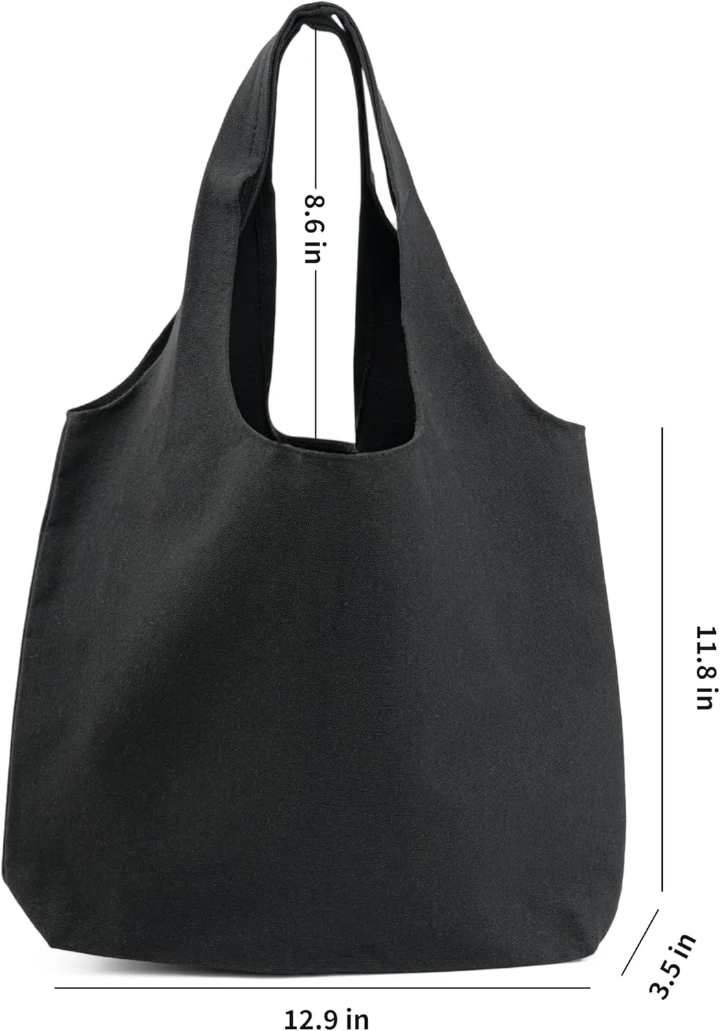 Cotton Canvas Tote Bag,Shopping Bags,DIY Gift Bags,Cloth Bag,Solid Color Bag