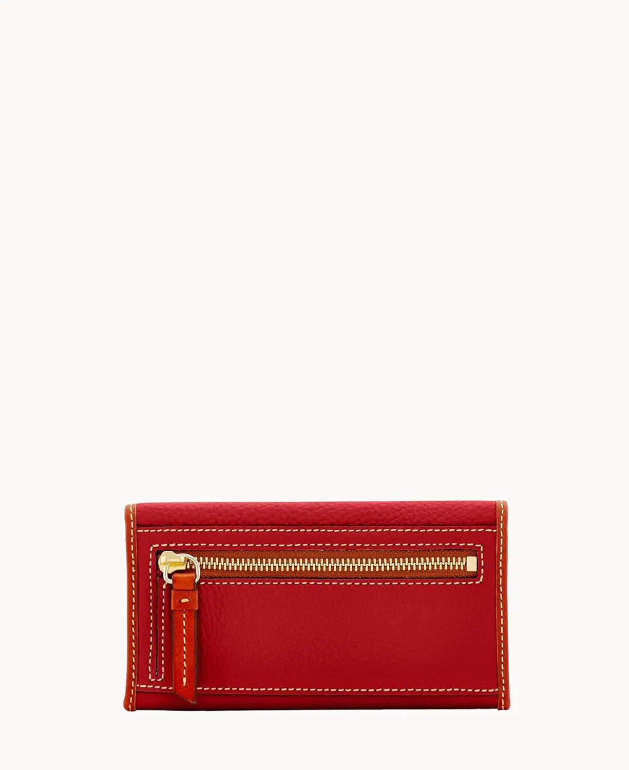 Dooney & Bourke Women's Continental Clutch in Pebble Grain Leather, Trifold Wallet with Multiple Card Holder