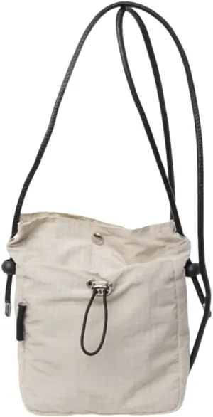 Fashionable Canvas Mobile Bag 2024 Drawstring Bucket Bag Crossbody Purse Casual Shoulder Bag for Adults and Students