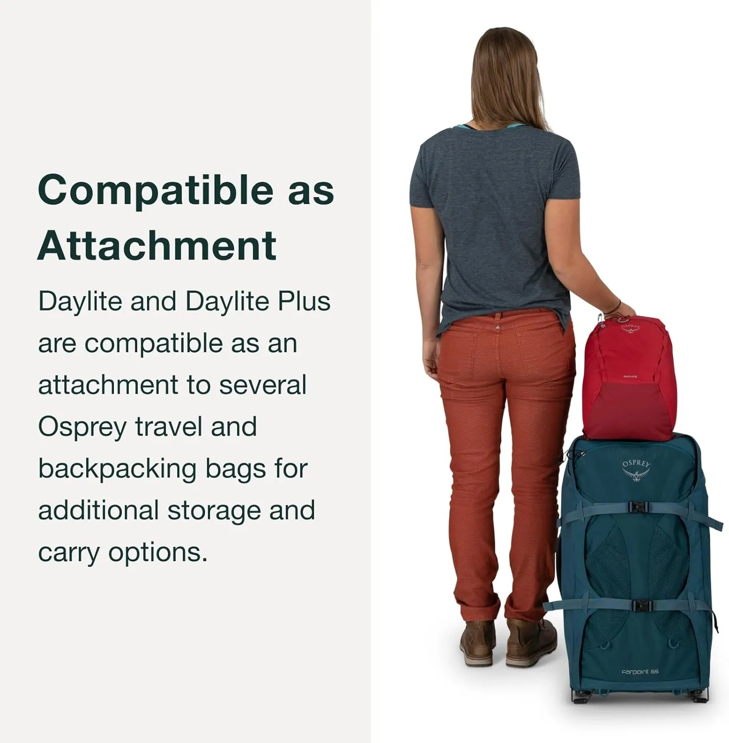 Osprey Daylite Plus Commuter Backpack, Tunnel Vision Grey