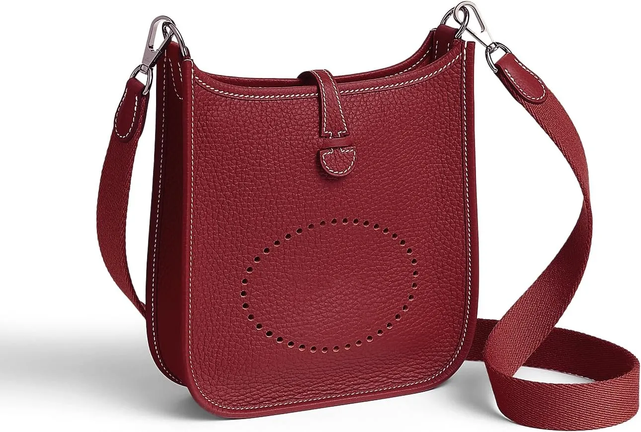 Small Crossbody Bags for Women Leather Crossbody Purses Retro All-Match Phone Wallets with Adjustment Strap for Travel
