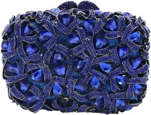 Sparkly Women Crystal Clutch Rhinestone Purse Diamond Evening Bag Bridal Evening Clutch for Prom Cocktail Party