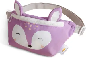 SUNVENO Kids Fanny Pack for Boys and Girls, Cute Cartoon Crossbody Belt Bag, Toddler Sling Waist Pack for Ages 2-8, Beach Vacation Essentials, Birthday Gift Idea for Toddlers and Preschoolers,fox