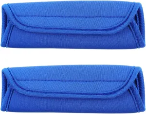 SUPVOX 2pcs Luggage Handle Wraps Neoprene Handle Grips for Suitcases Travel Bag Handle Covers for Comfortable Protective Sleeves Travel Accessories for Strollers and Luggage