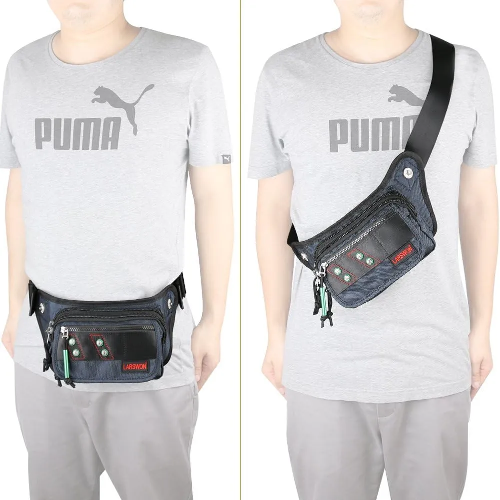 Thigh Pack, Larswon Leg Bag Thigh Pouch Bag Tactical Waist Bag Motorcycle Bag Waterproof