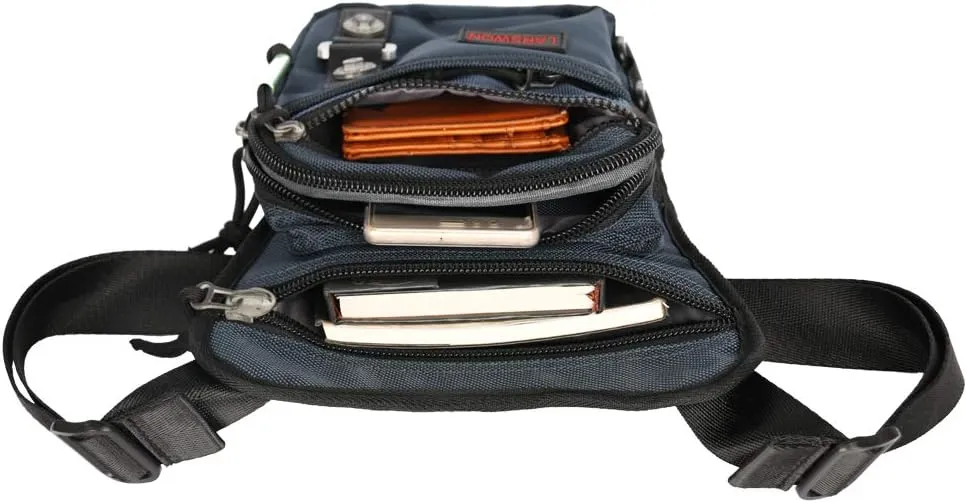 Thigh Pack, Larswon Leg Bag Thigh Pouch Bag Tactical Waist Bag Motorcycle Bag Waterproof
