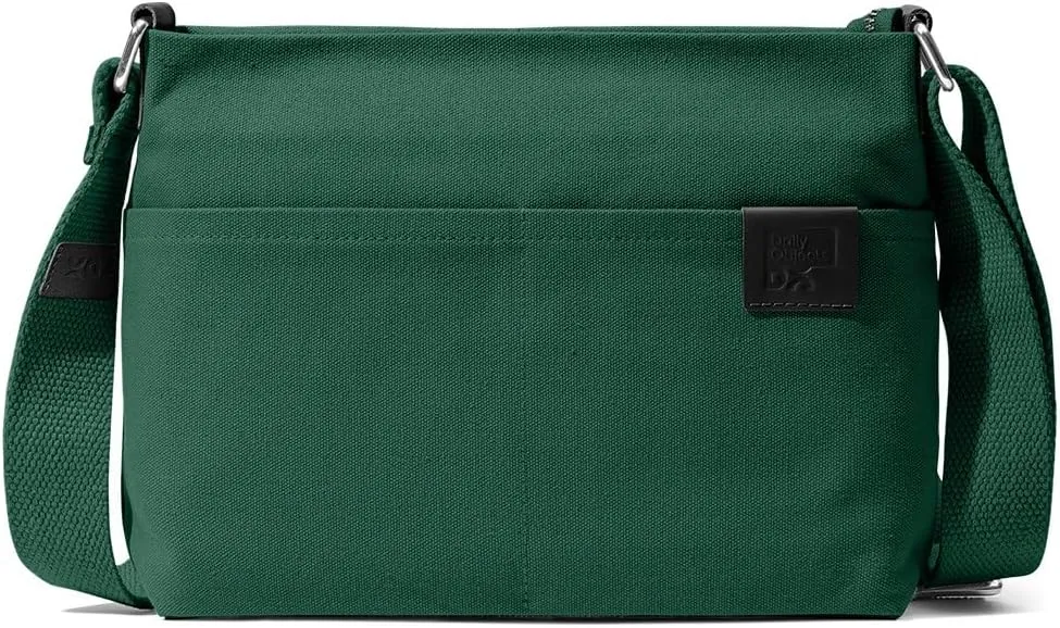 Unisex All Sunday Crossbody Messenger Bag | Trendy Cotton Handbag Purse | Shoulder Bag Organiser