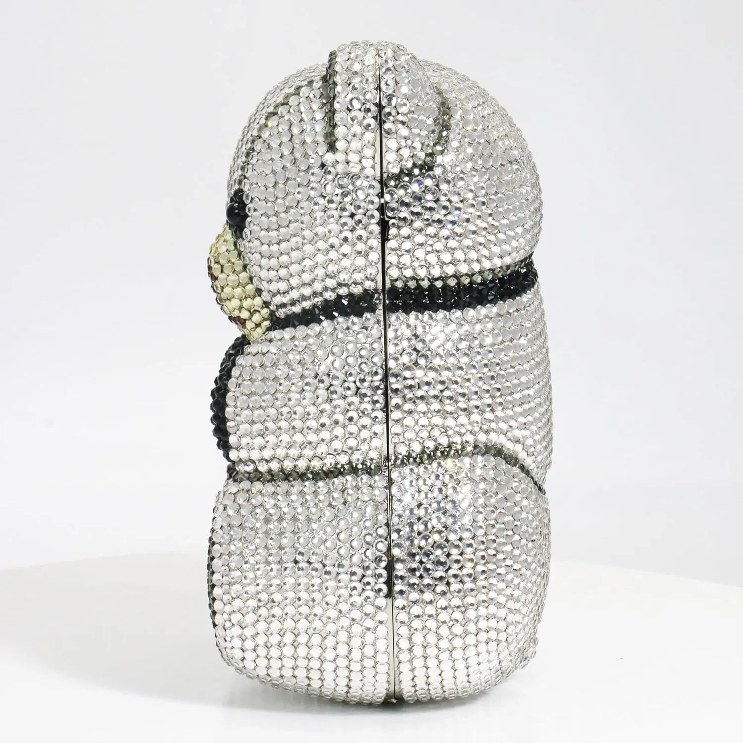 Women Cute Bear Evening Clutch Shiny Rhinestone Handbag Luxury Crystal Purse for Banquet Wedding Party Prom