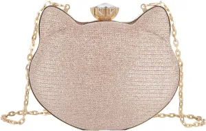 Women Evening Bag Acrylic Clutch Purse Shell Shape Shoulder Cross-body Bag Chain Box Bag