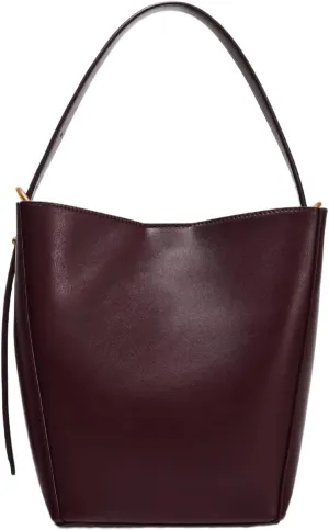 Women PU Leather Bucket Casual Shoulder Fashion for Work Solid Color Crossbody Bags,Red
